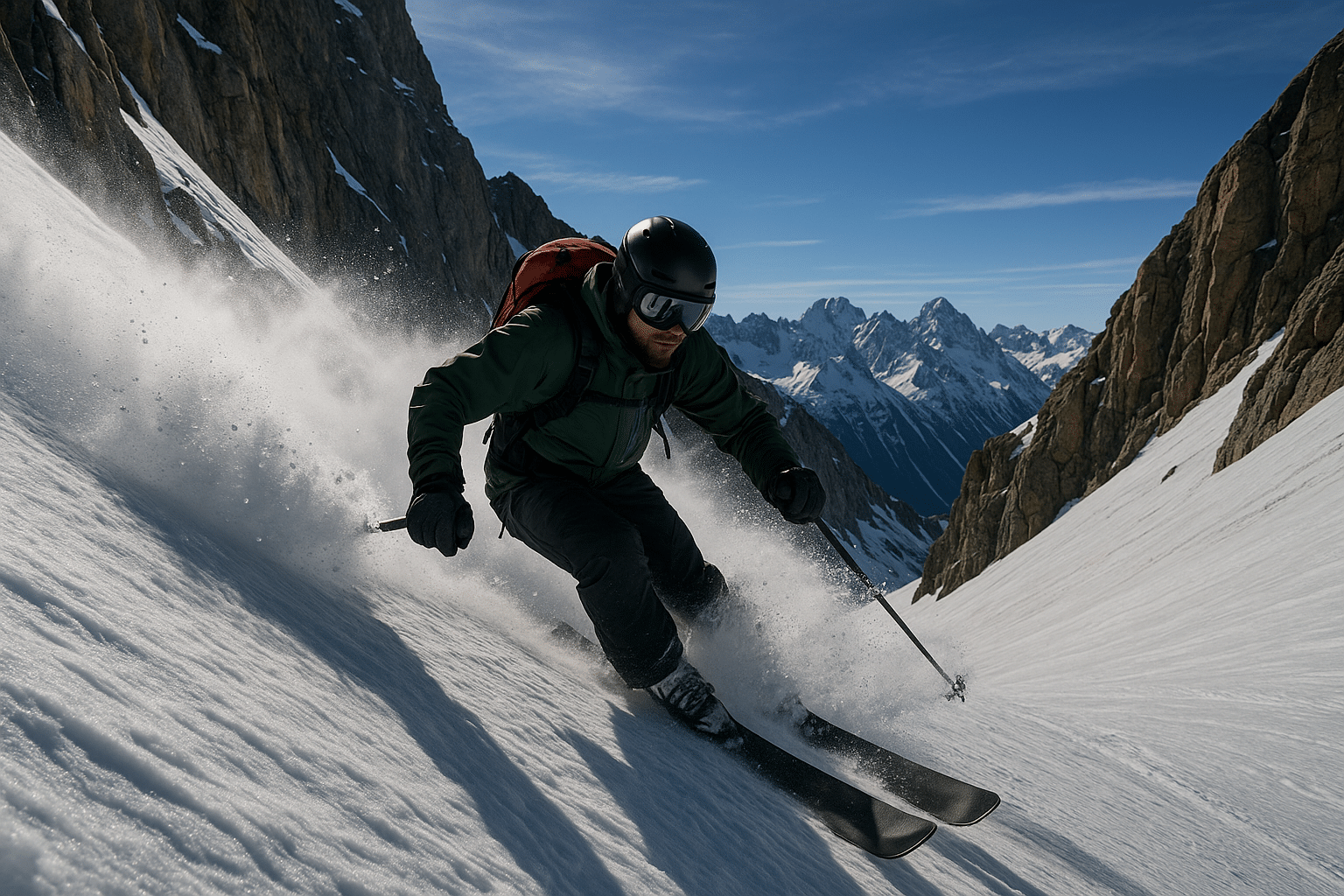 Quel ski pour la pente raide ? Comparatif, s&eacute;curit&eacute; et entra&icirc;nement pour progresser